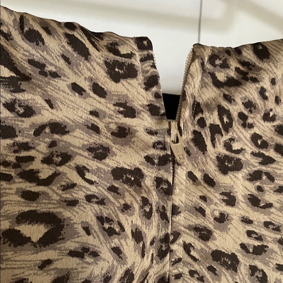 Cream and Gold Sequin Embellished Sheath Midi Dress - Picture 7 of 7